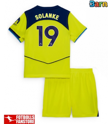 Tottenham Hotspur Dominic Solanke #19 Tredje Tröja Barn 2025-26 Kortärmad (+ Korta byxor)